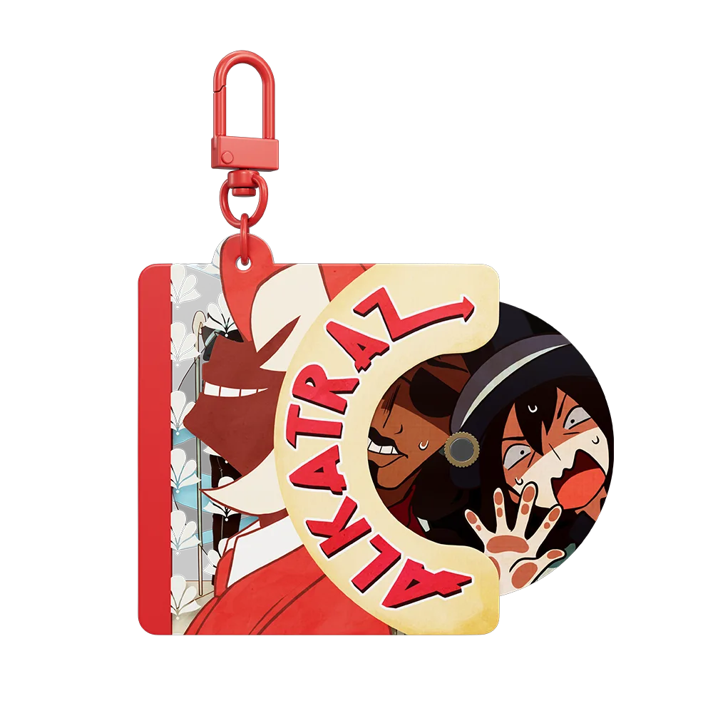 DEMONDICE: Spinning Vinyl Keychain - View 1