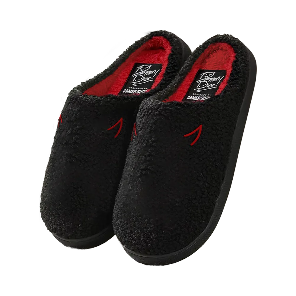 DEMONDICE: Slippers - View 1