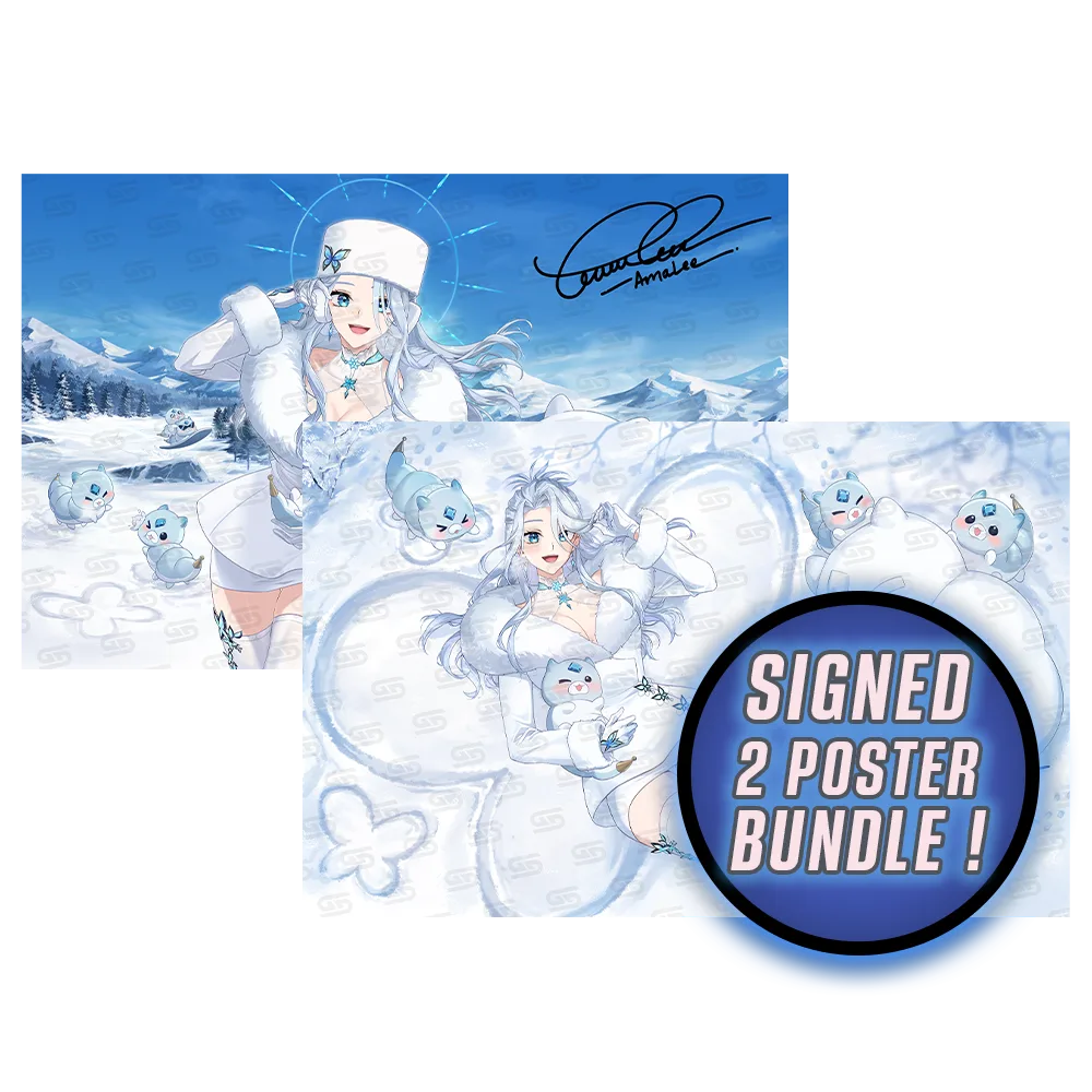AmaLee & Scufflings: Signed Poster Bundle - View 1