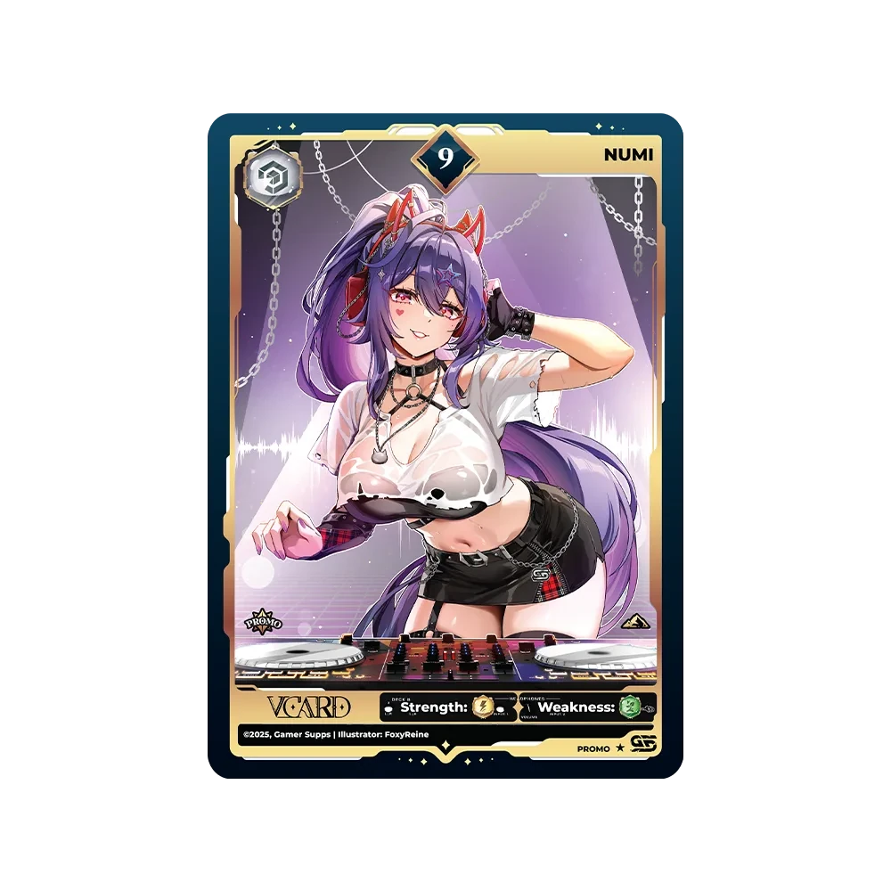 Numi: VCard Promo Card - View 1