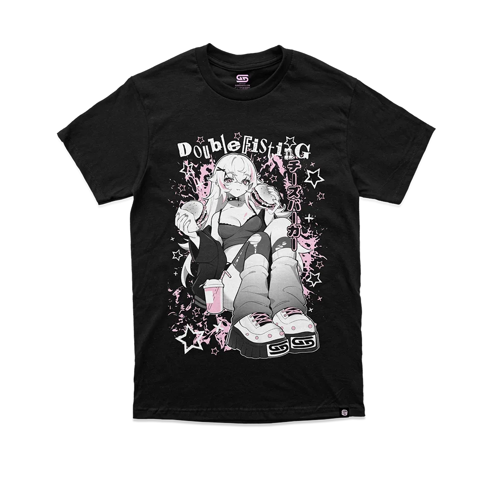 Waifu Shirt: Double Fisting - View 1