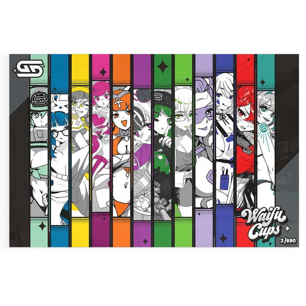 Waifu Cups Season 6 Acrylic Poster - View 1