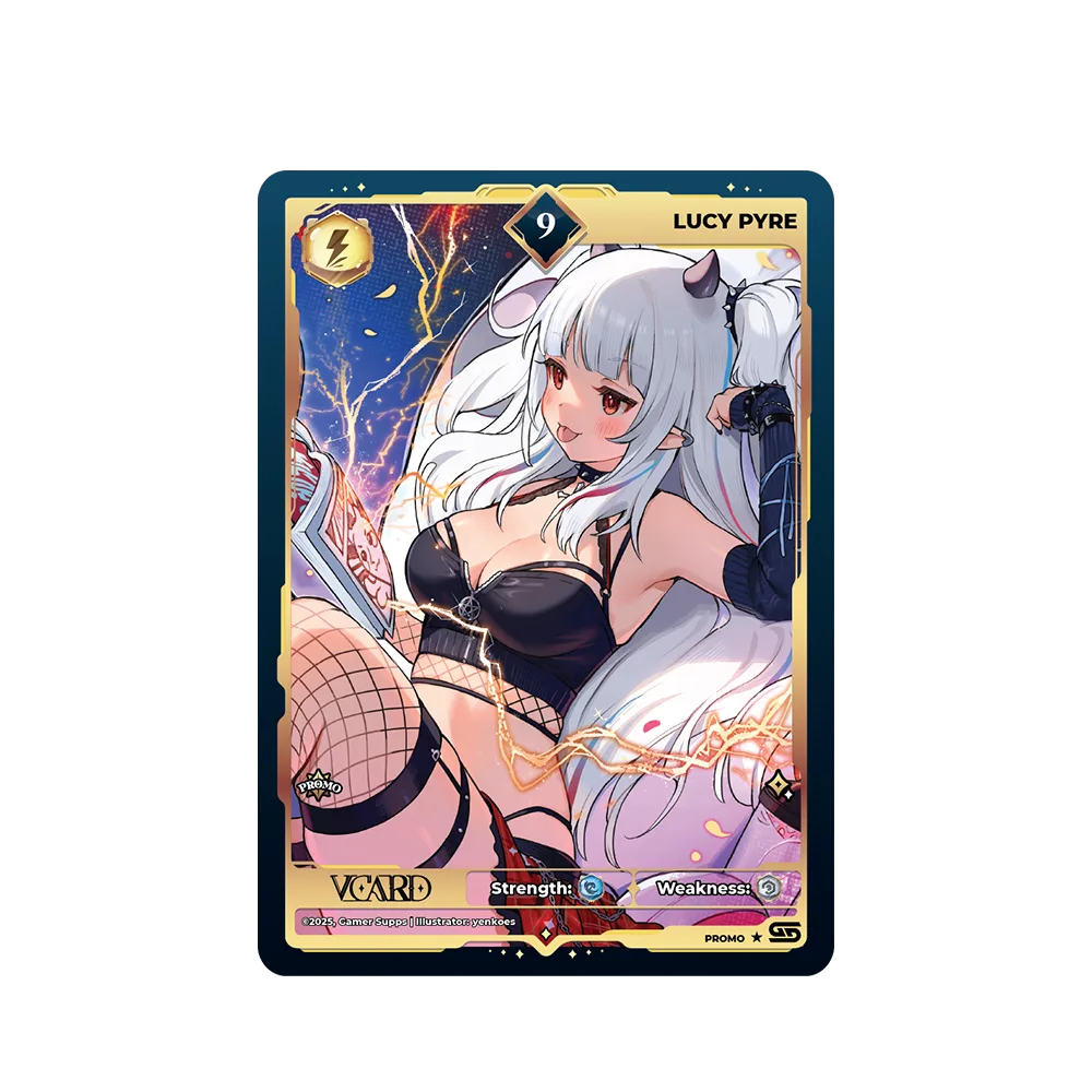 Lucy Pyre: VCard Promo Card (Info) - View 1