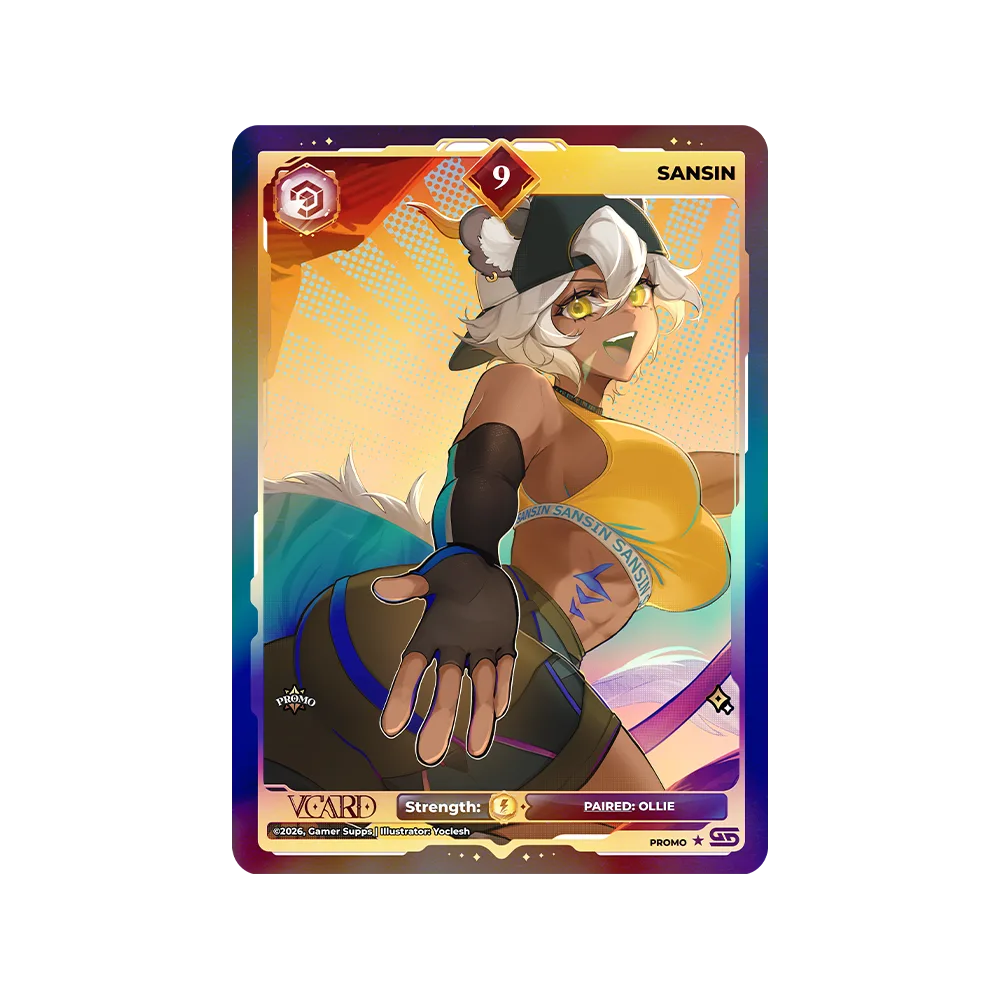Sansin: VCard Promo Card (Info) - Halo - View 1