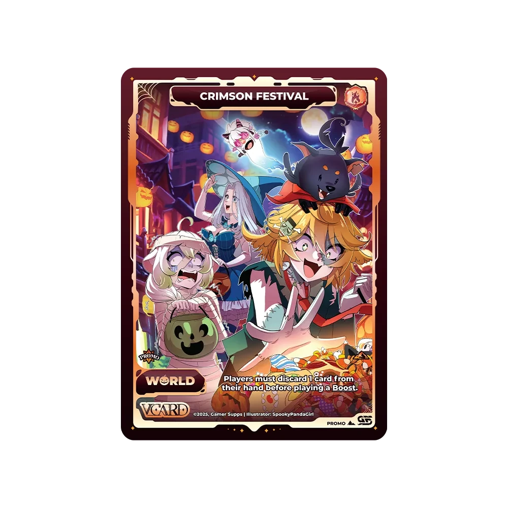Crimson Festival: VCard Promo Card - View 1