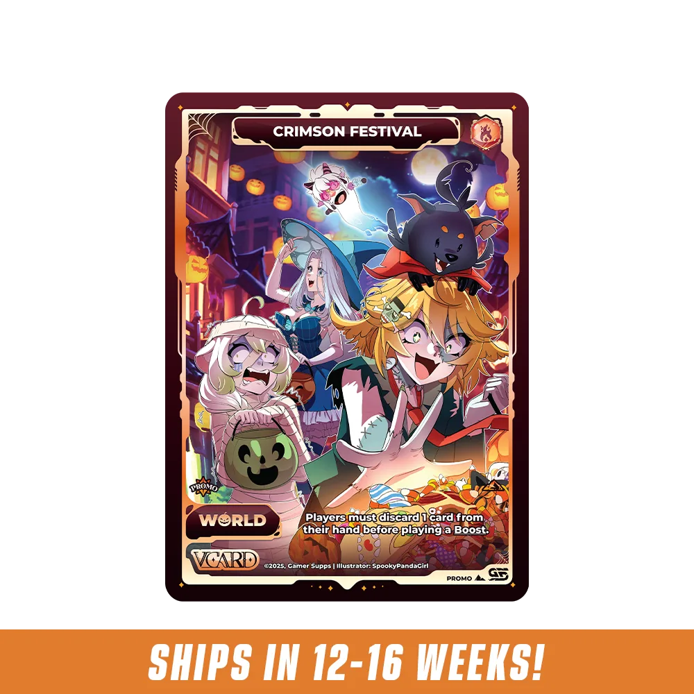 Crimson Festival: VCard Promo Card - View 1