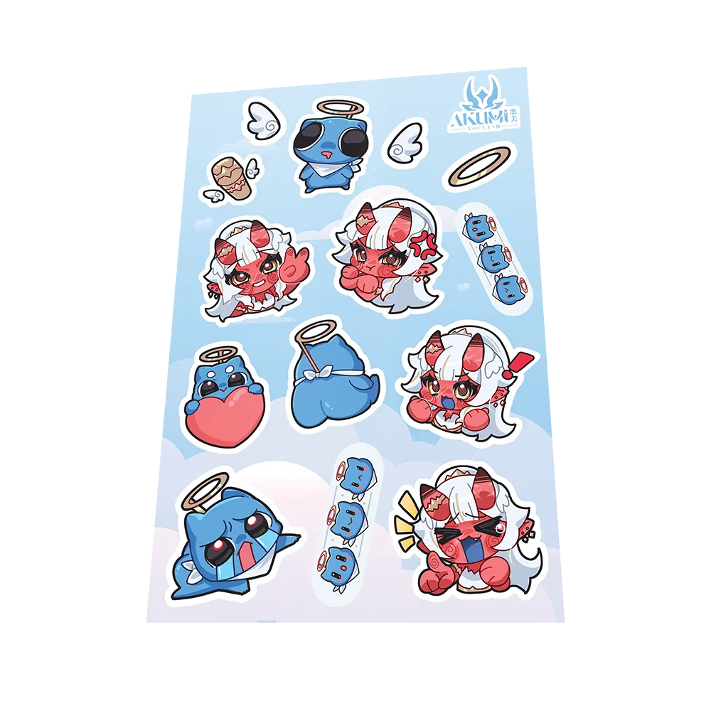 Yoclesh: Sticker Sheet - View 1