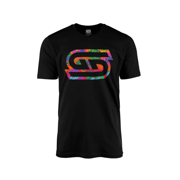 Gamer Supps Graffiti Tee - Main Logo - View 1
