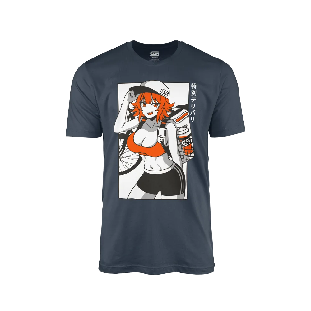 Waifu Shirt S4.7: Delivery Girl - View 1