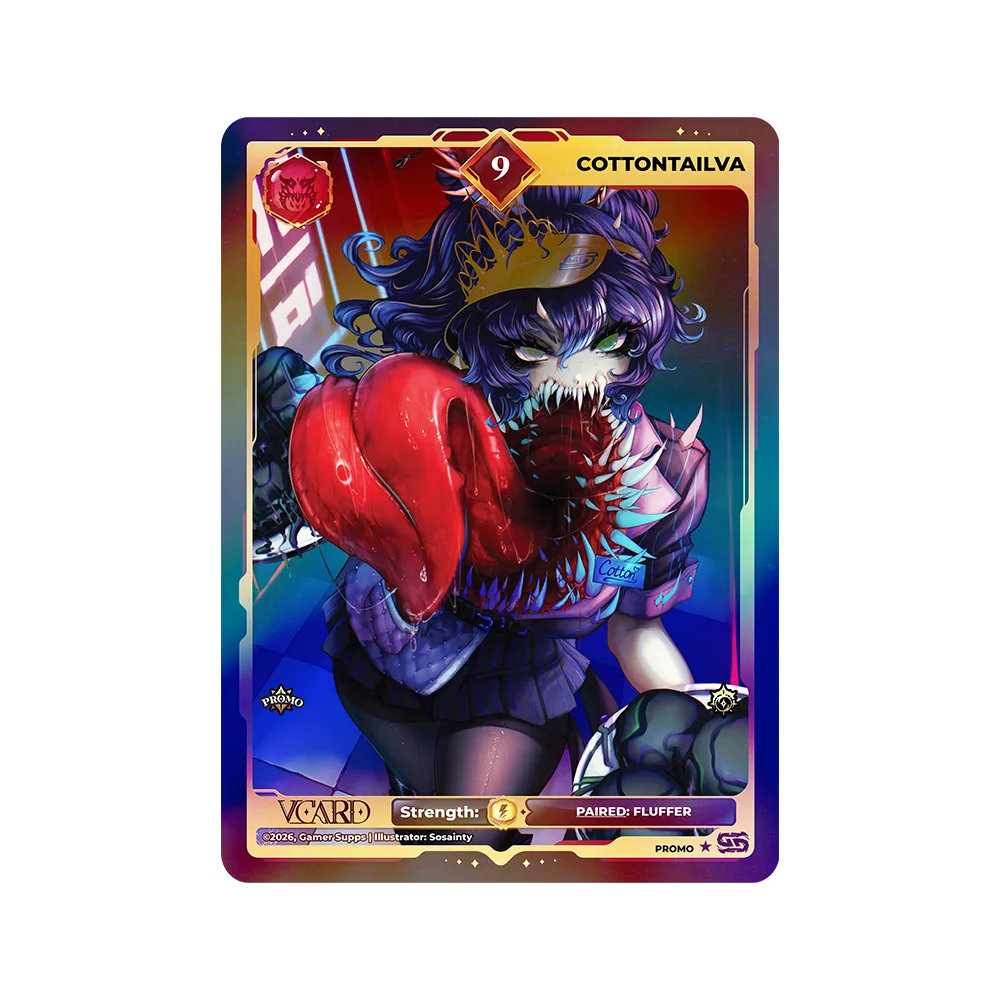 CottontailVA: Gluttony Promo VCard (Info) - View 1