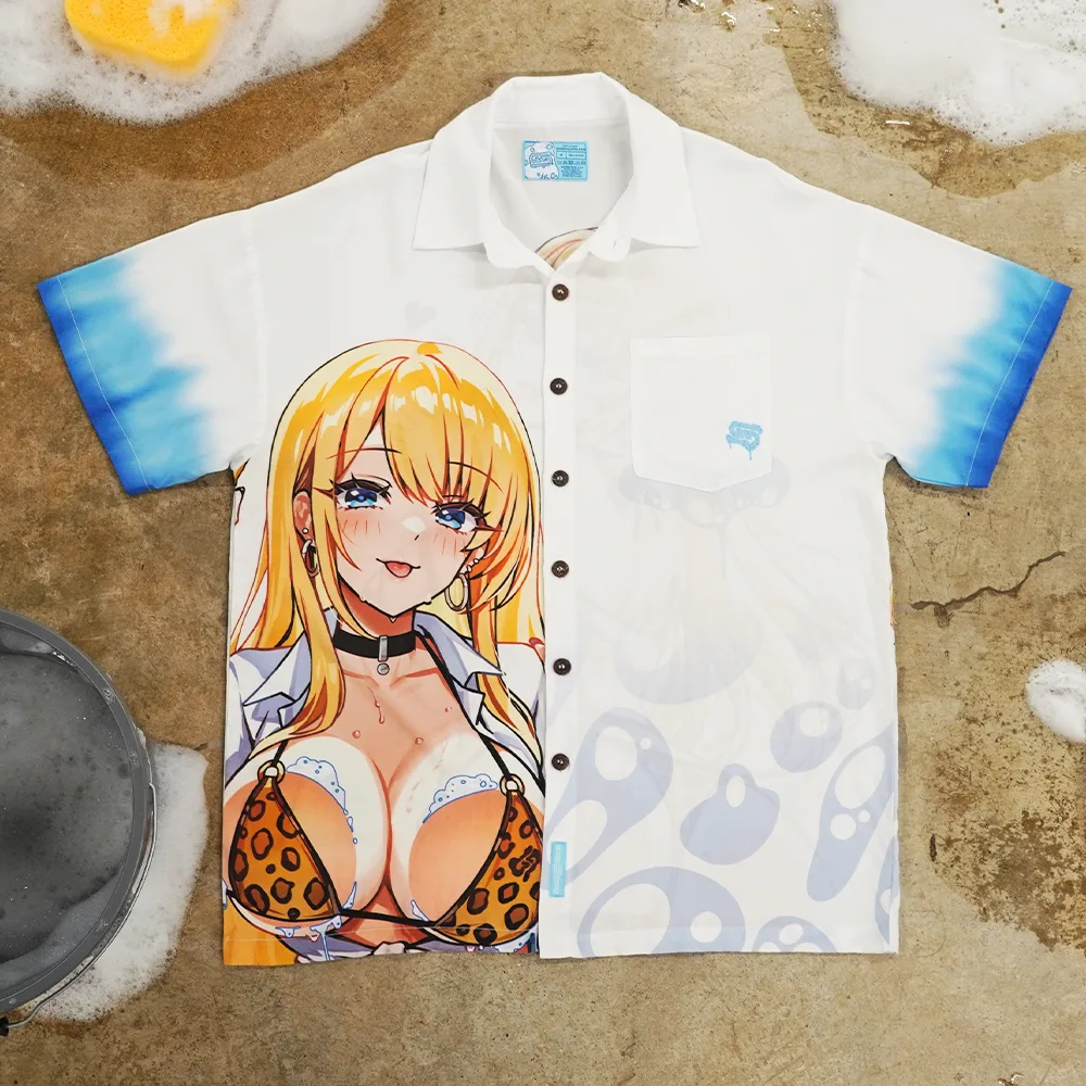 Daisy Detailing: Button-Up Shirt - View 1