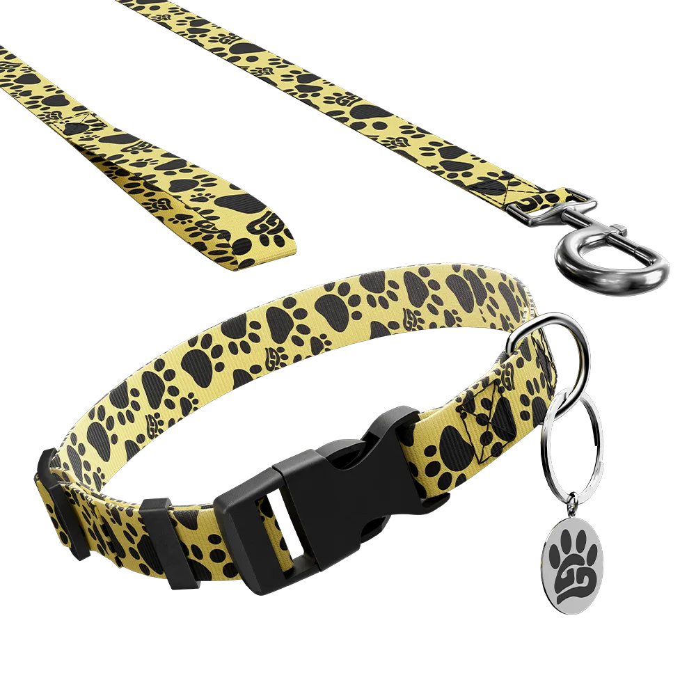 WOOF: Dog Leash & Collar