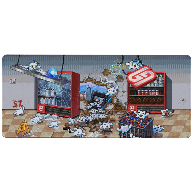 PIXEL CUPS x SMii7Y Mouse Pad (LIMITED TIME) - View 1