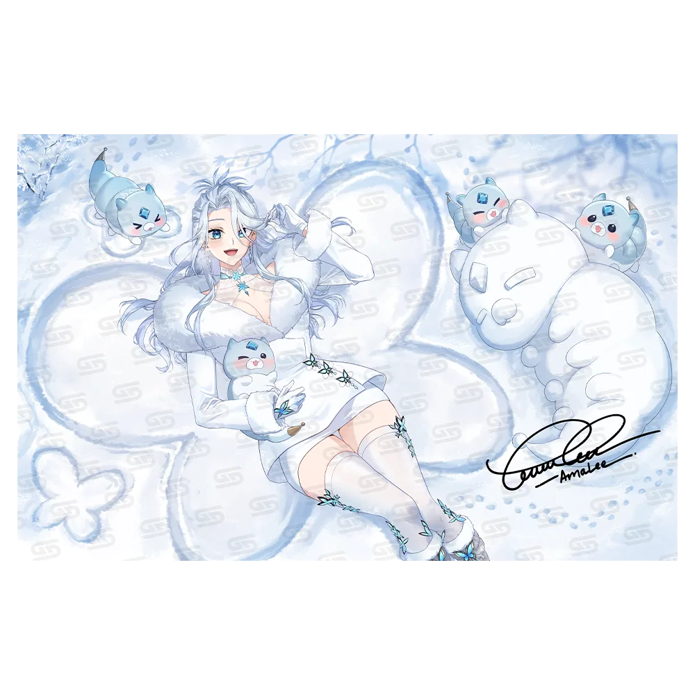 AmaLee & Scufflings: Snow Angels - Signed Poster - View 1