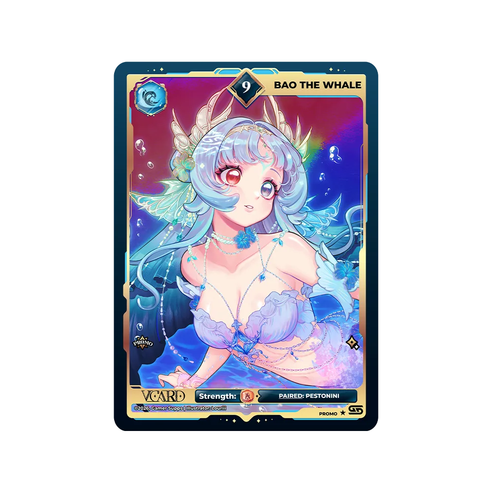 Mermaid Bao: VCard Promo Card (Info) - View 1