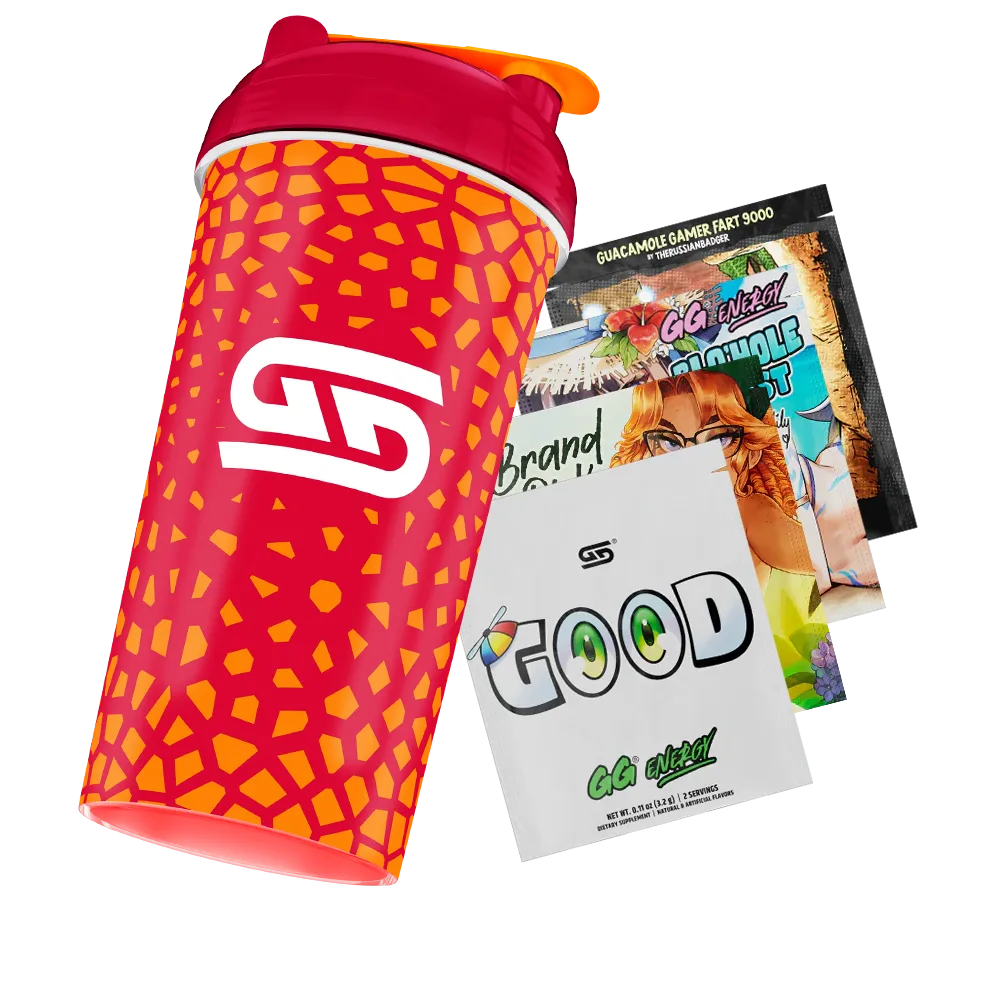 24oz All Over Print Shaker - Fire Breather - View 1