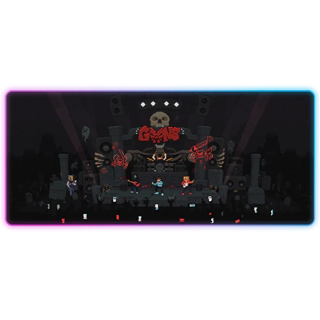 PIXEL CUPS x GOONS RGB Mouse Pad - View 1