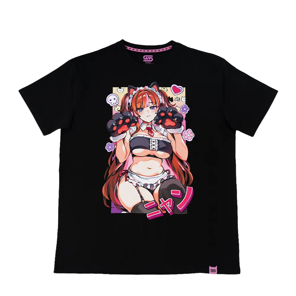 Waifu Shirt: Nyan Service - View 1