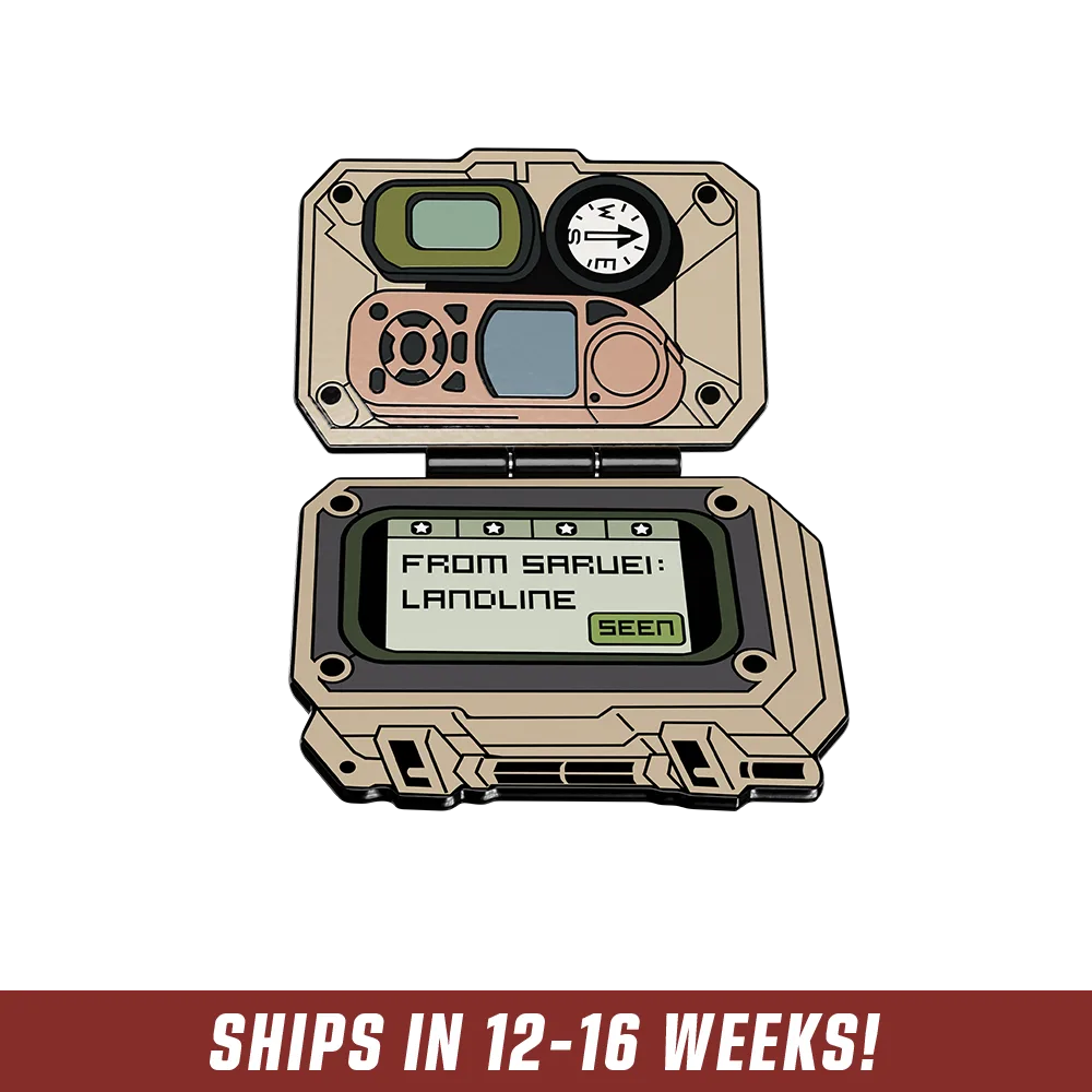 Saruei: Warbound Enamel Pin - View 1