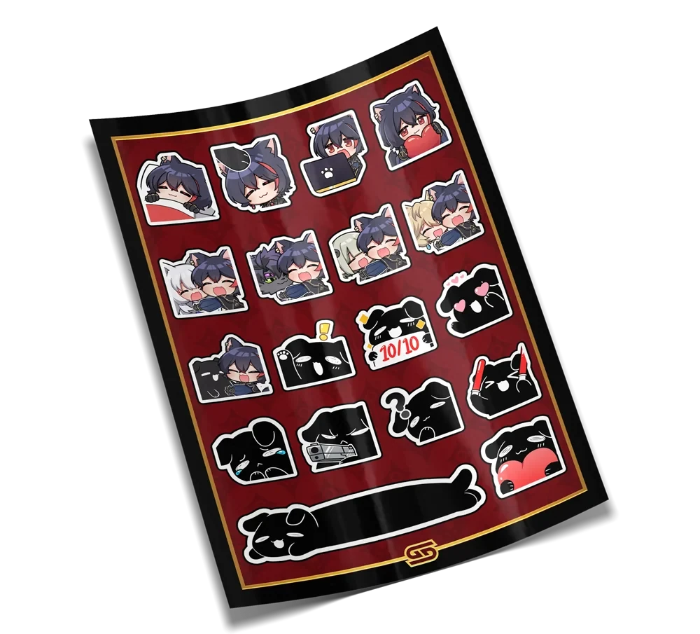 Merryweather Sticker Sheet - View 1