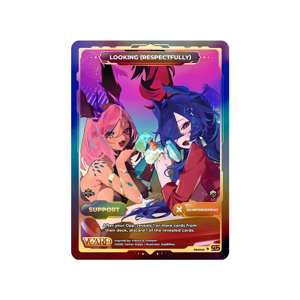 Dragon Yuri: Promo VCard - Holo - View 1