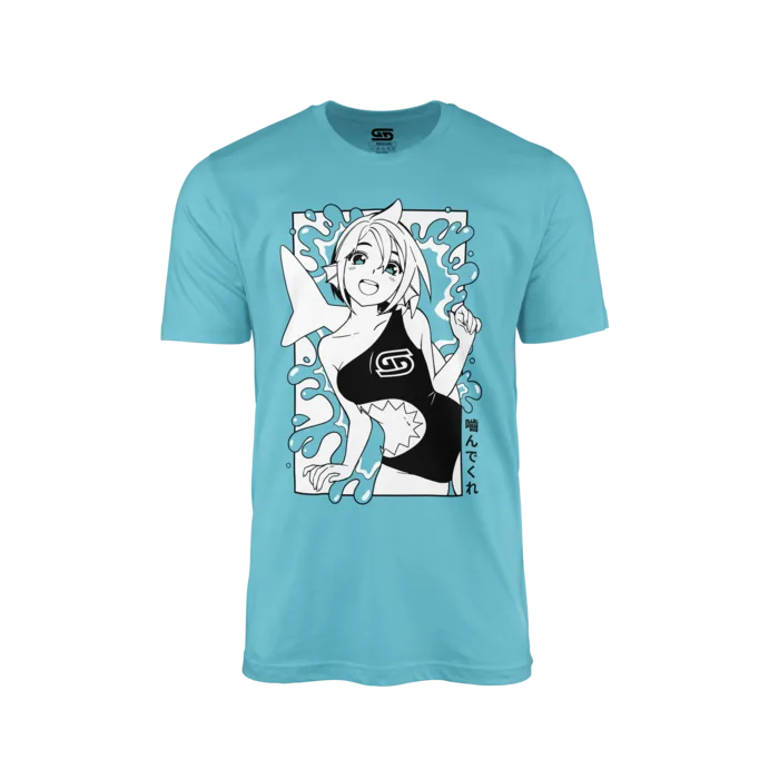Waifu Shirt S3.3: Shark Girl - View 1
