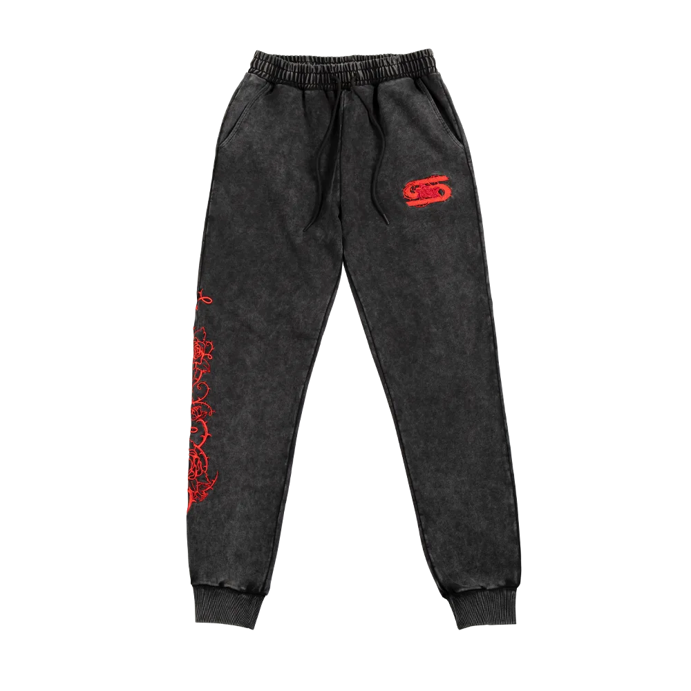 Twisted Rose Sweatpants - View 1