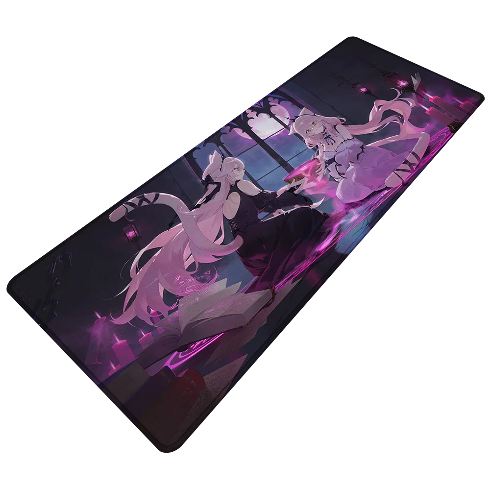 Nyanners: Two maidens one chalice Mousepad - View 2
