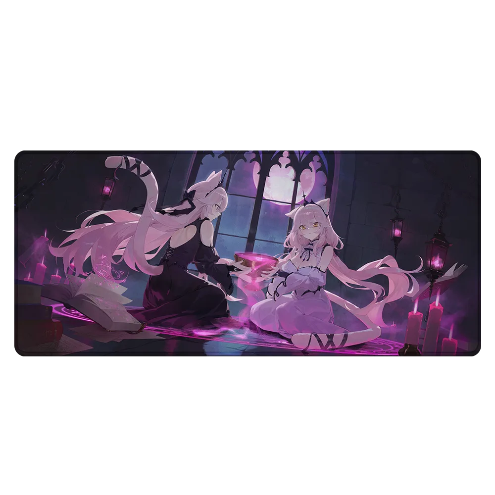 Nyanners: Two maidens one chalice Mousepad - View 1