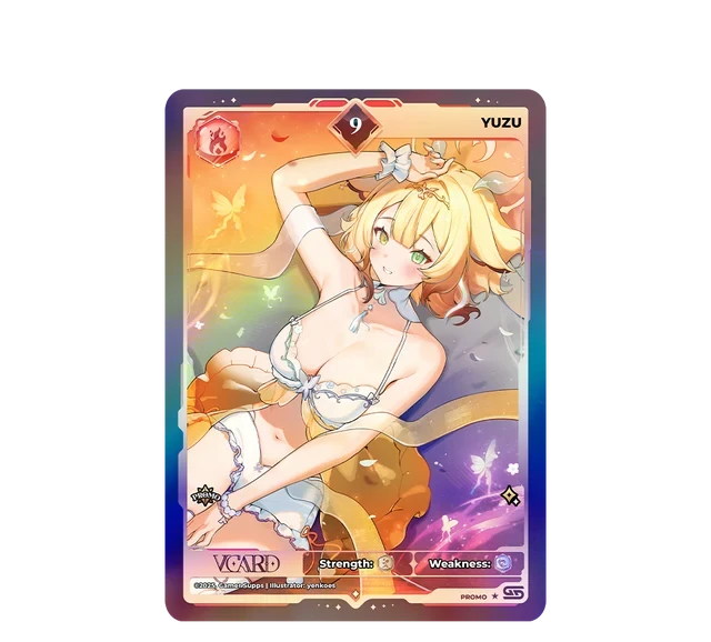 Yuzu: VCard Promo Card (Info) - Halo - View 1