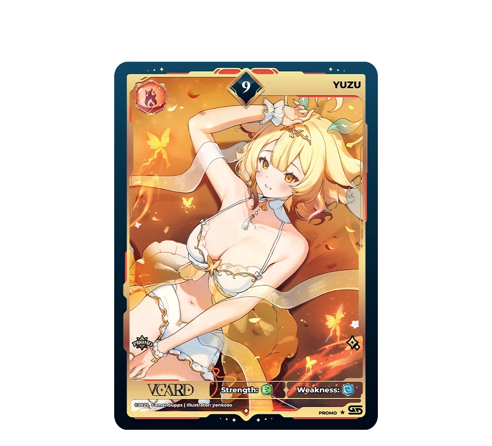 Yuzu: VCard Promo Card (Info) - View 1
