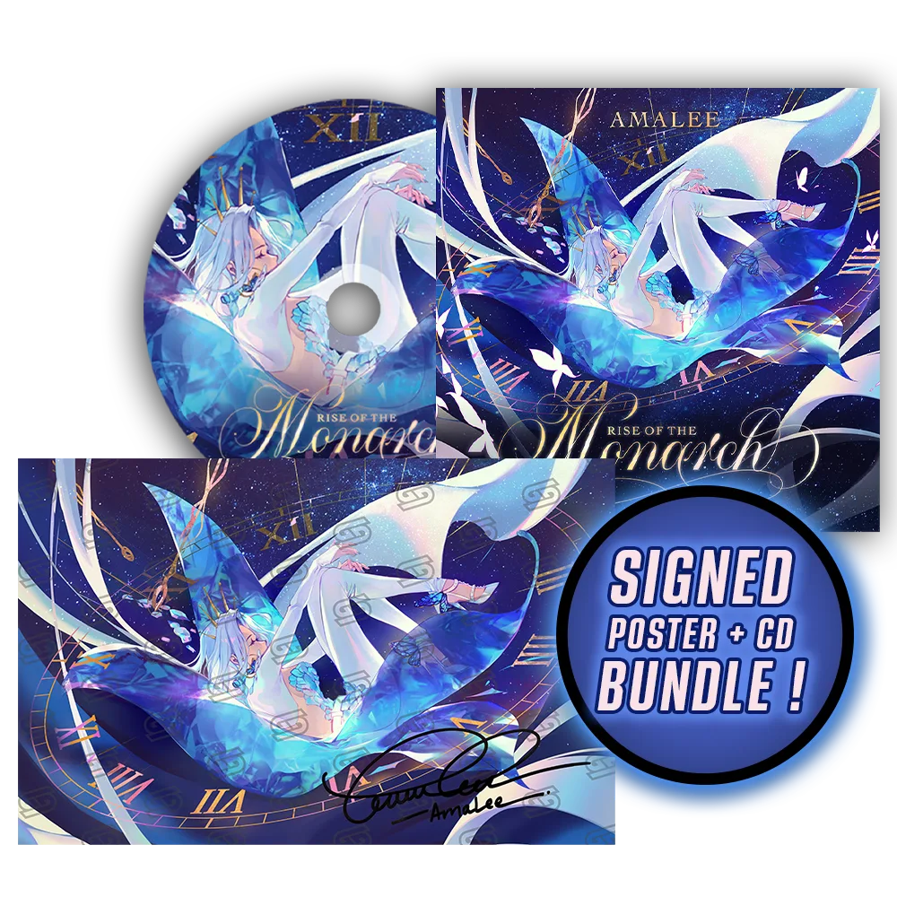 AmaLee: Signed CD + Poster Bundle - View 1