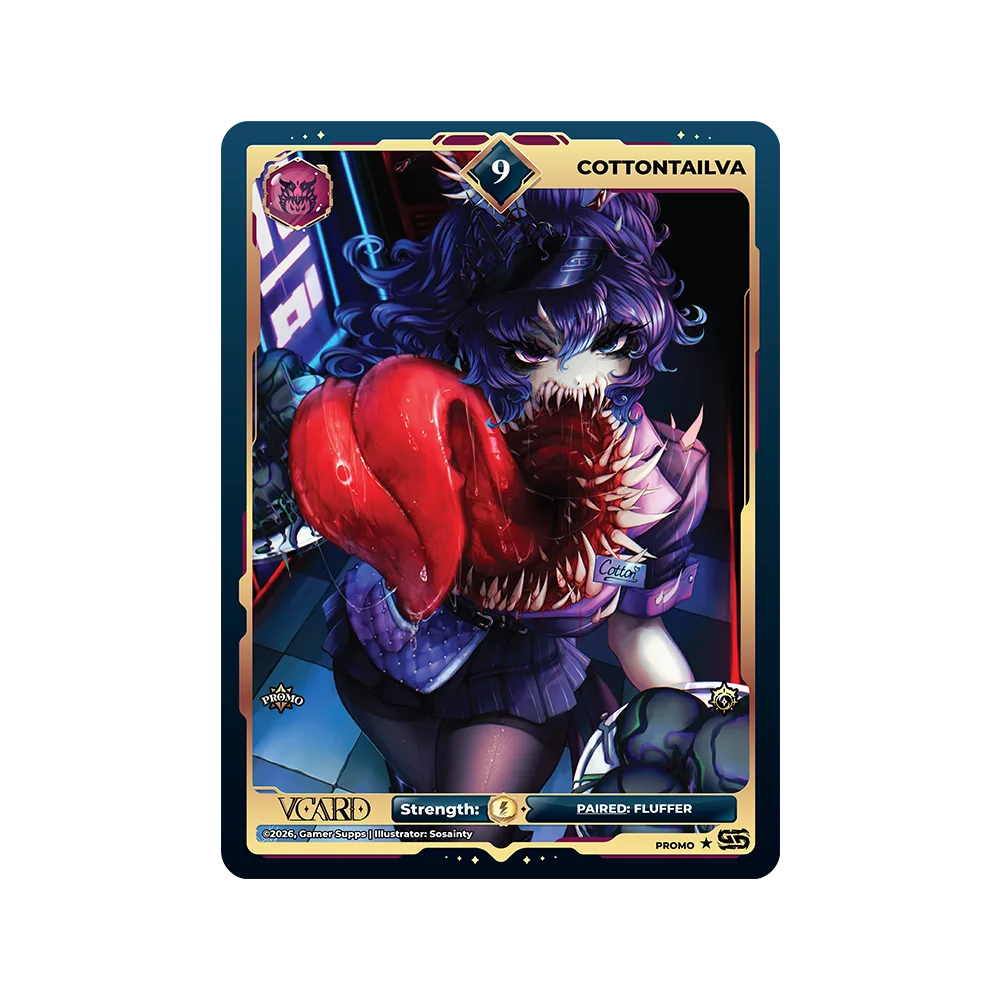 CottontailVA: Gluttony Promo VCard (Info) - View 1