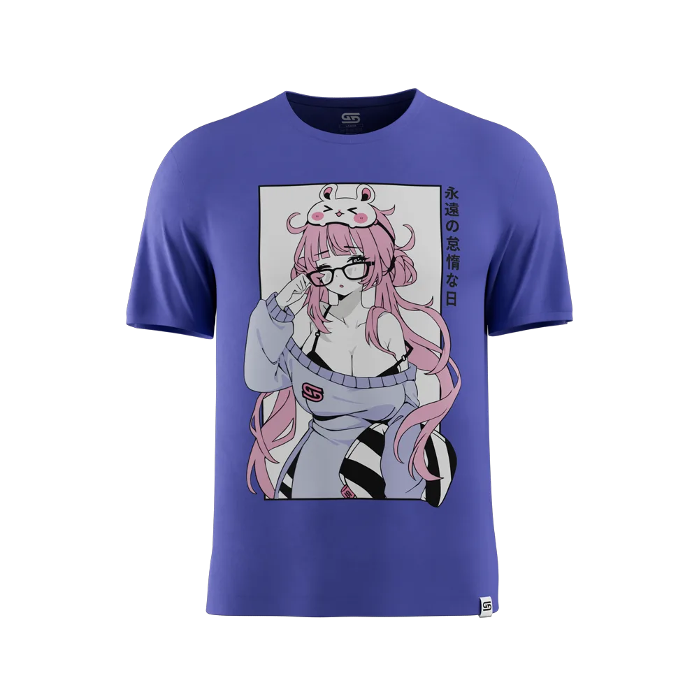 Waifu Shirt S6.2: Lazy Day - View 1