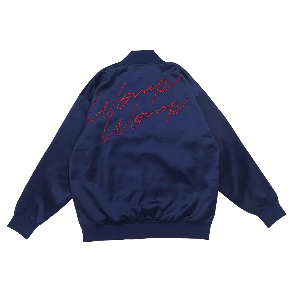 Shylily: Bunny Lily Womp Womp Satin Jacket - View 2