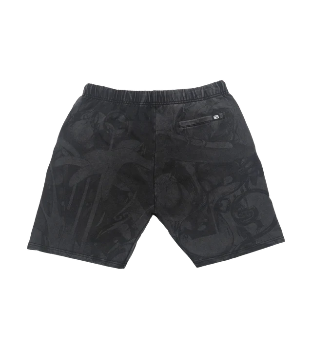 Oracle of Time: Mirage Fleece Shorts - View 2