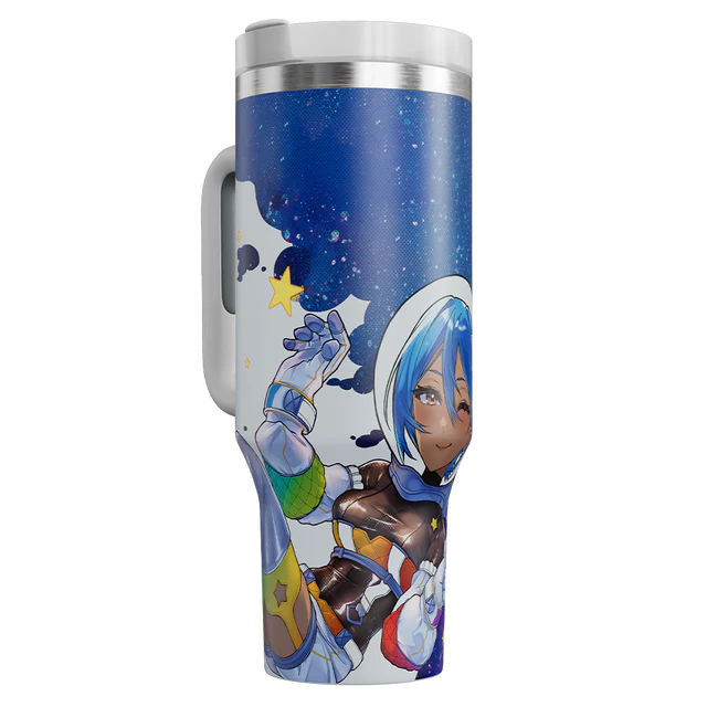 Metal Waifu Tumbler: Astro - View 3