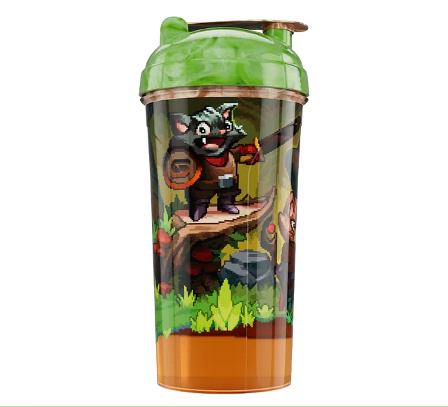 PIXEL CUPS x Emongg: Meowdle Earth - View 2
