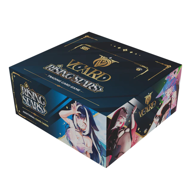 VCard Booster Box - Rising Stars (28 Booster Packs) - View 1