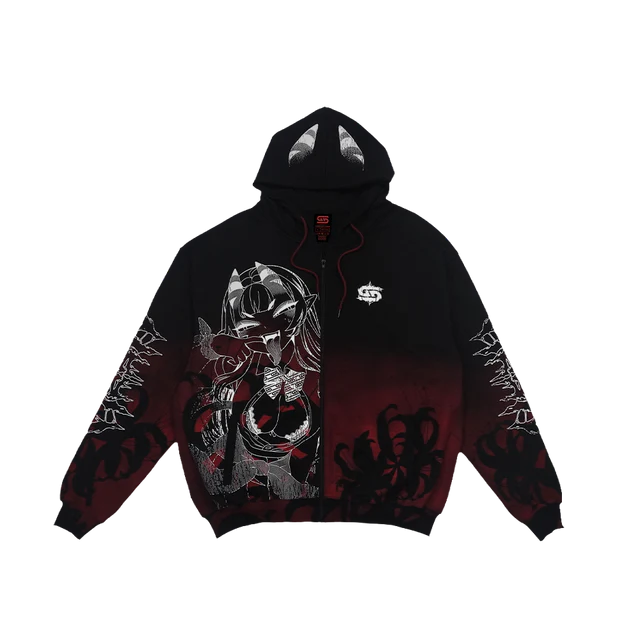 Merunyaa: Succucore Zip Hoodie - View 1