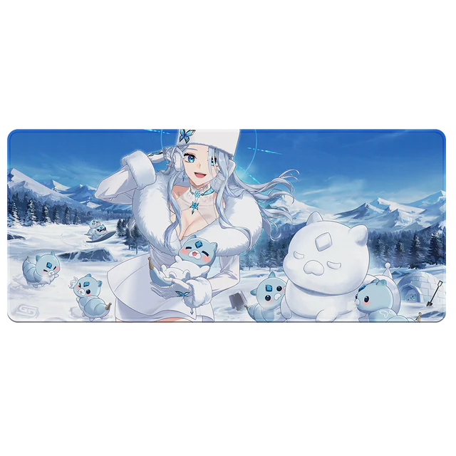 AmaLee: Snow Bunny Mousepad - View 2