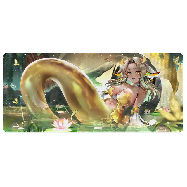 Yuzu: Moth-Koi Mousepad - View 2