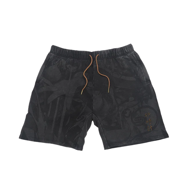 Oracle of Time: Mirage Fleece Shorts - View 1