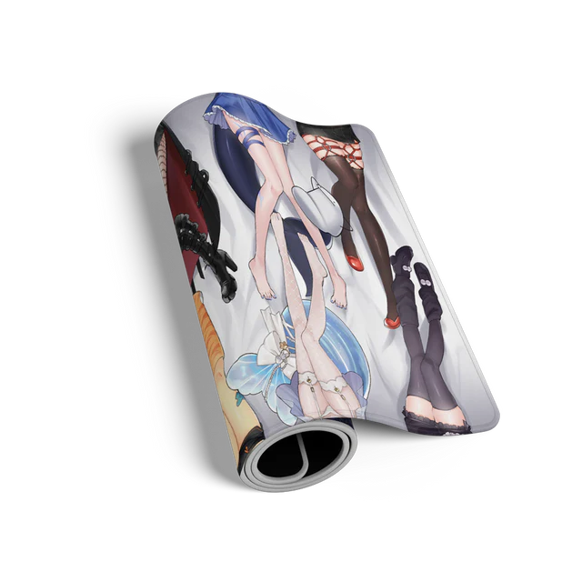 Anime Girl Thigh Vtuber Mouse Pad - View 2