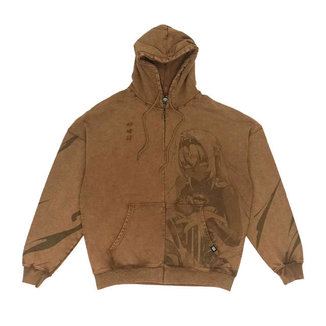 Oracle of Time: Sandstorm Zip Hoodie - View 1