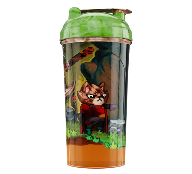 PIXEL CUPS x Emongg: Meowdle Earth - View 1